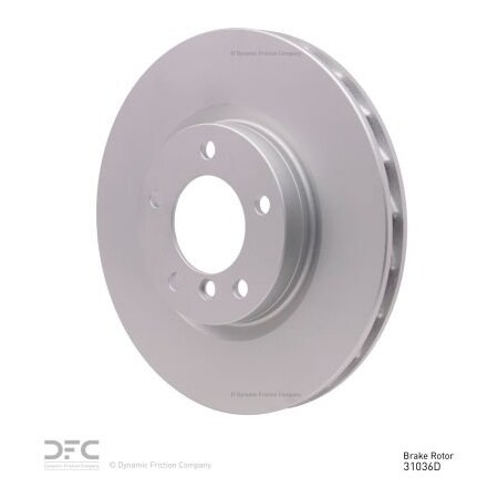 Dynamic Friction Co Disc Brake Rotor - 600-31036D 600-31036D